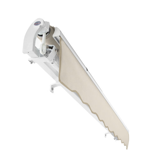 Awntech Manual Retraction Slope Patio Awning & Reviews Wayfair